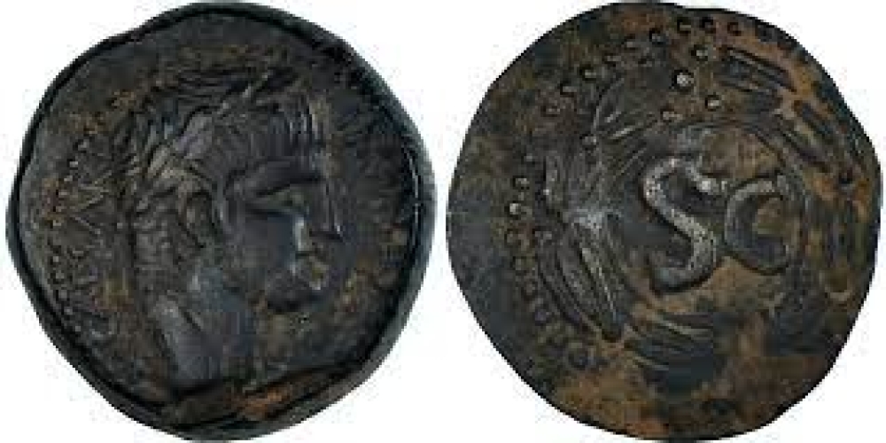 Coin, Seleucis and Pieria, Nero, Semis, 54-68, Antioch, , Bronze