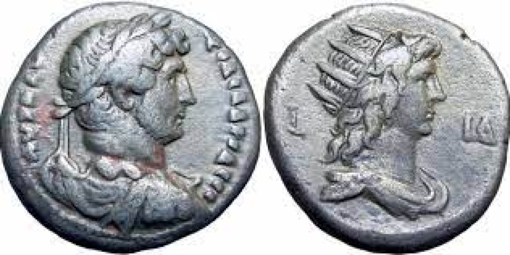 Egypt Alexandria Hadrian Ae Tetradrachm