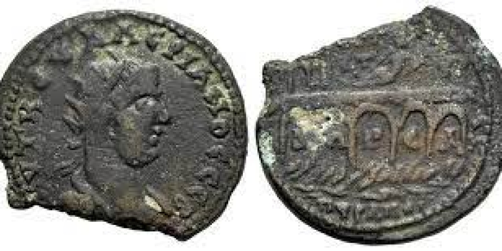 Valerian I (253-260). Cilicia, Mopsouestia-Mopsos. Æ – R/ River-god Pyramus