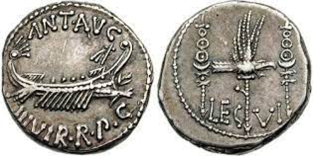 Mark Antony Ar Denarius