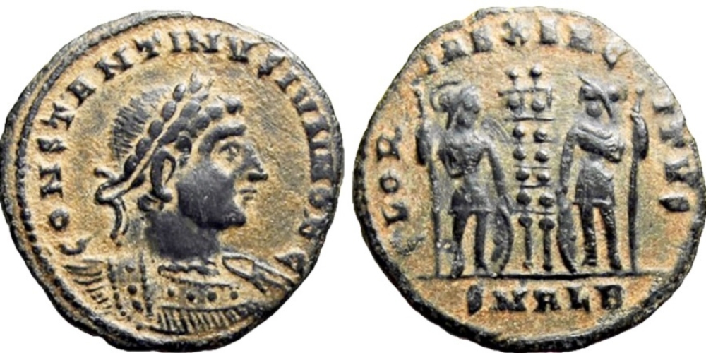 CONSTANTIUS II. AS CAESAR