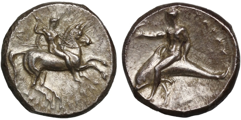 Calabria, Tarentum, Silver Nomos