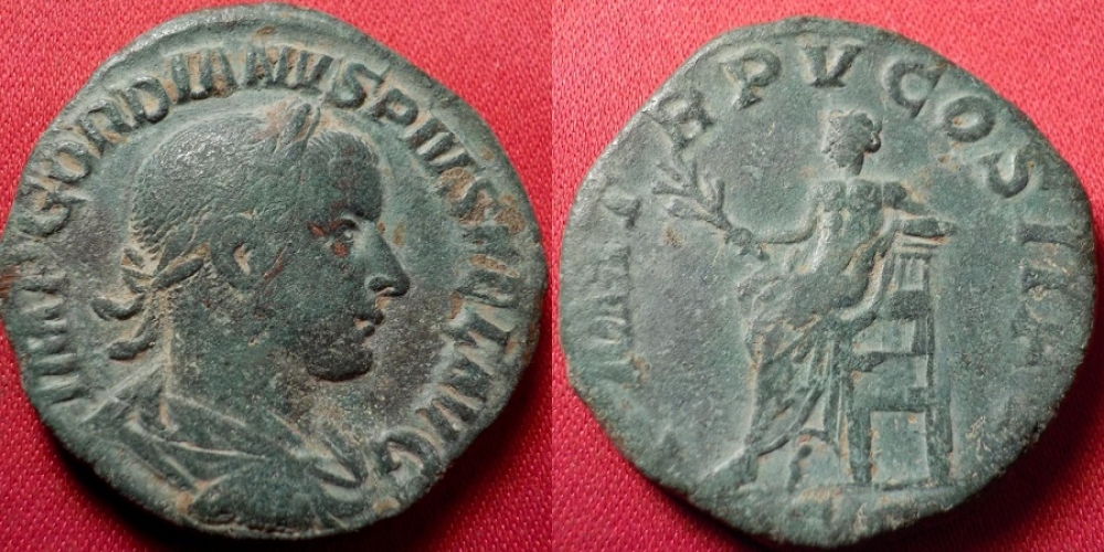 GORDIAN III AE sestertius