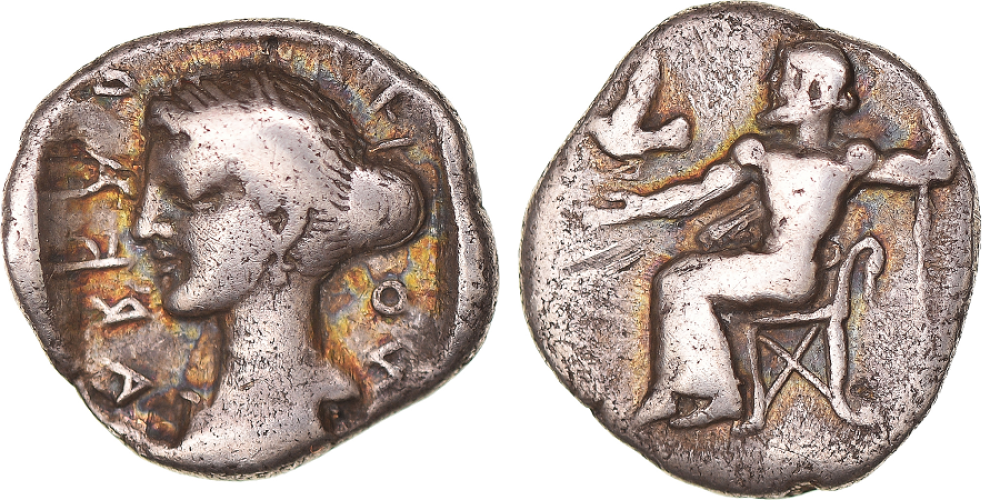 Coin, Arkadia, Hemidrachm