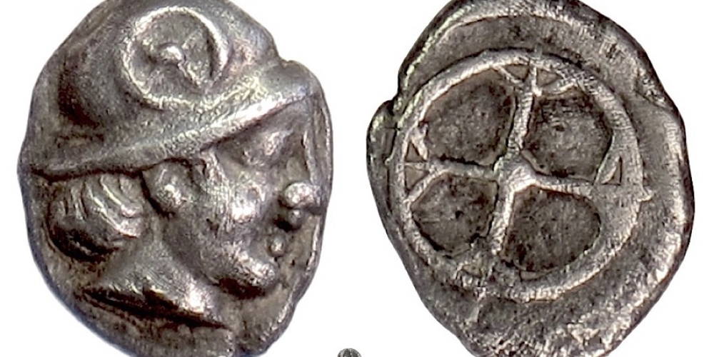 Gaul, Massalia. AR obol, 440-410 BC
