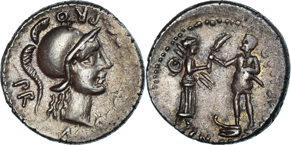 Pompeians, Denarius