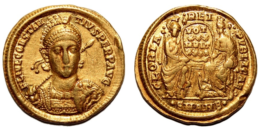 CONSTANTIUS II AU Solidus