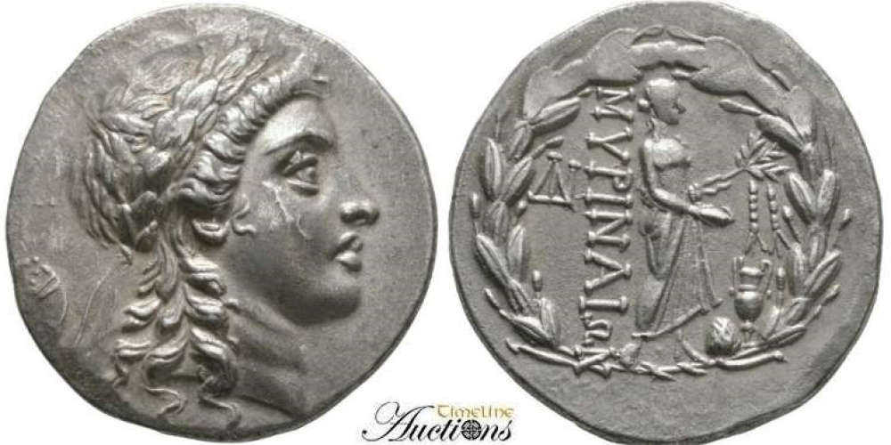 Myrina, Aeolis, AR Tetradrachm