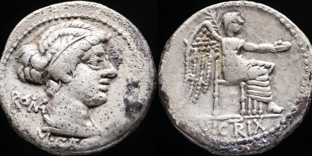 Ar Denarius Republican C. Porcia