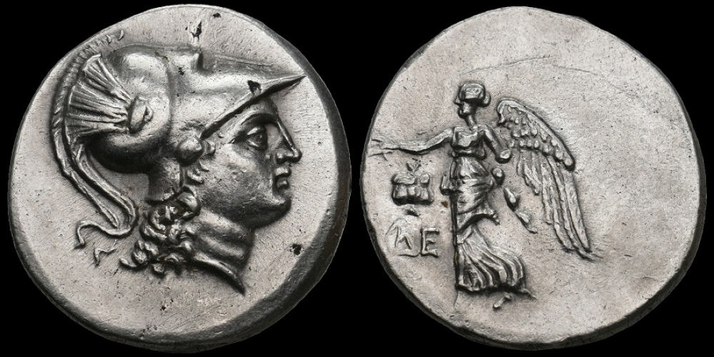 Side, Pamphylia Ar. tetradrachm