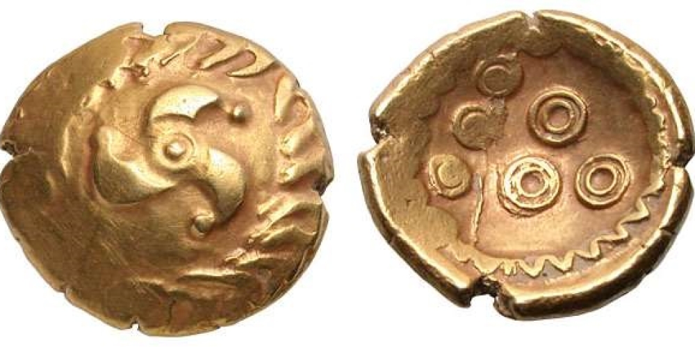 GERMANIA AND CENTRAL EUROPE. Rhine Valley. Gold stater