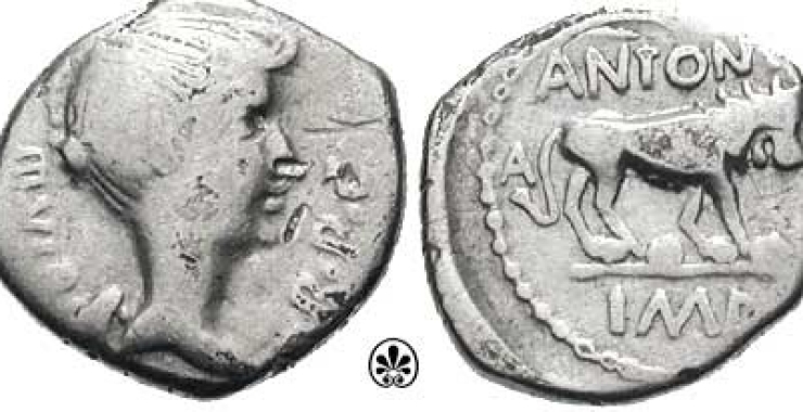 Fulvia – Marc Antony’s first wife.