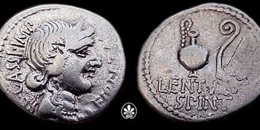 Cassius. Denarius. CAESAR’s ASSASSIN