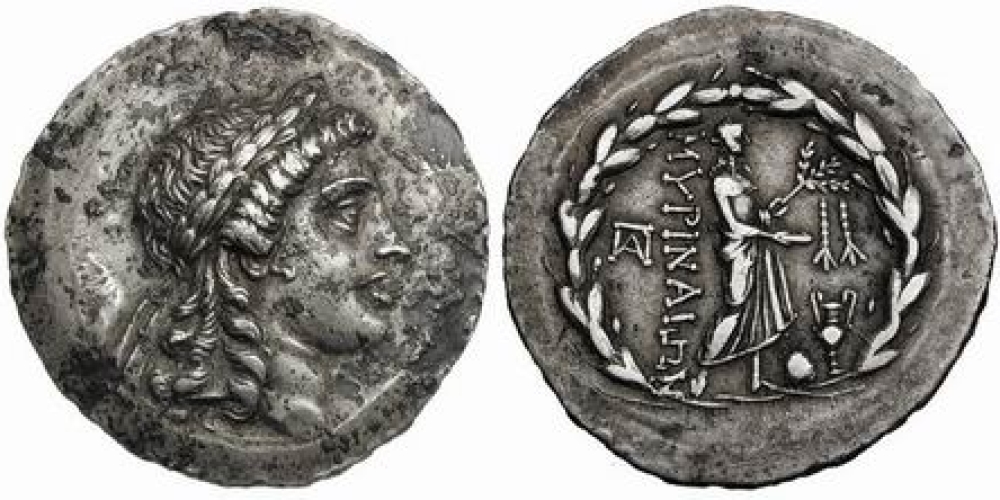 Myrina. Ca. 155–145 BC. AR tetradrachm