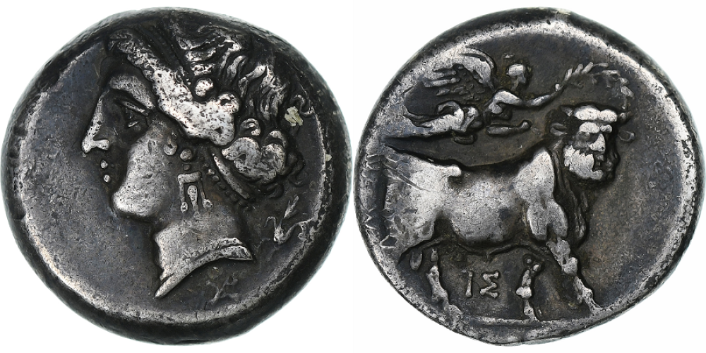 Campania, Stater, ca. 275-250 BC, Neapolis, Silver