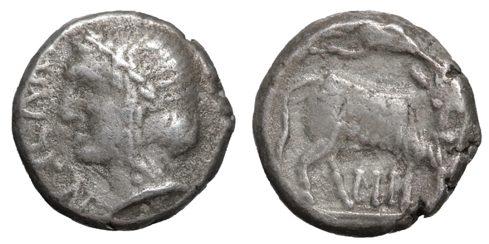 CAMPANIA Nola Obol Circa 300-250 BC