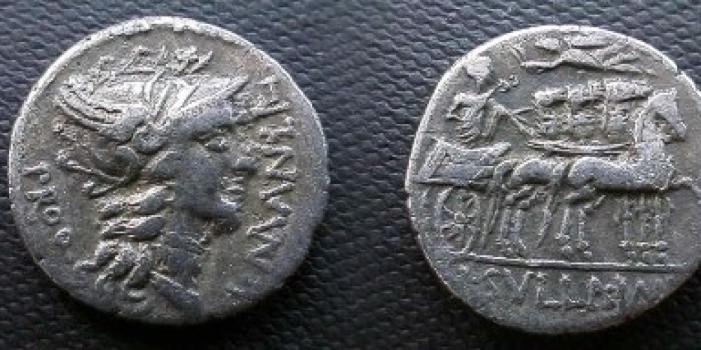 Cornelius Sulla & L Malius AR Denarius