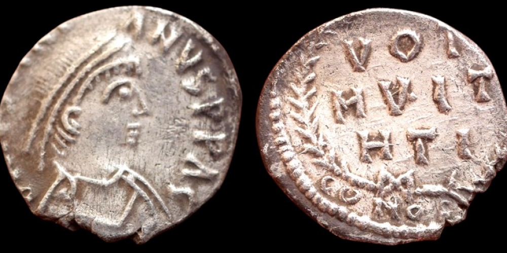 Justinian I. Siliqua