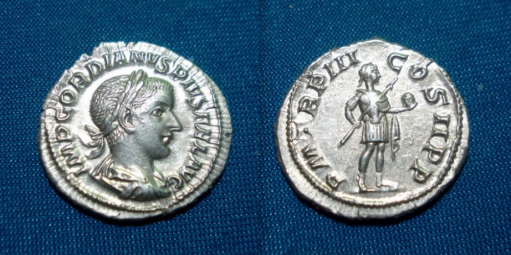 Gordian III Denarius Emperor