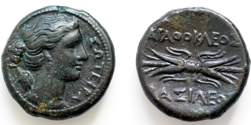 SICILY, Syracuse. Agathokles