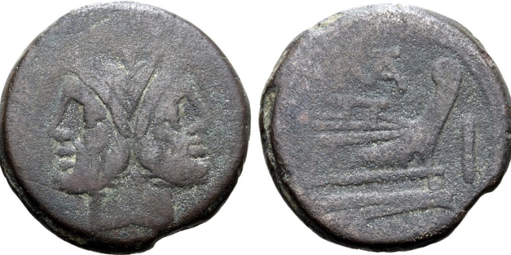 Roman Republic, Matienus, 179 – 170 BC, AE As