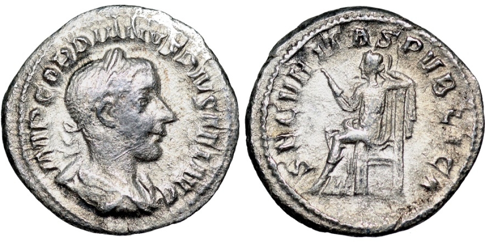 Gordian III SECVRITAS PVBLICA from Rome