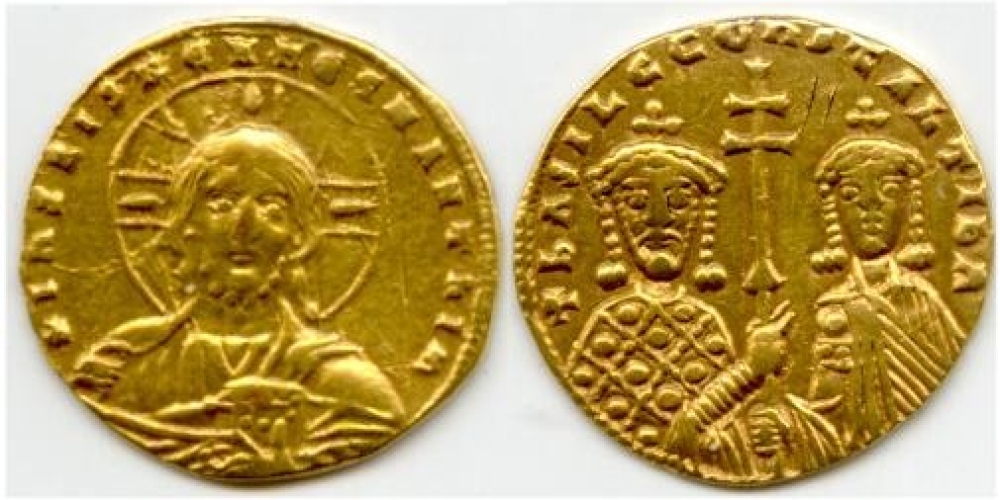 Basil II & Christ